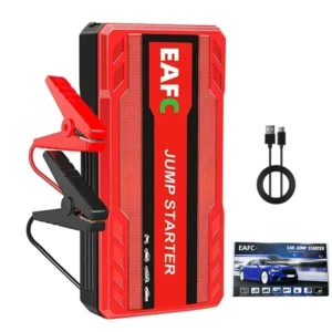 EAFC 600A Car Jump Starter New Upgrade Battery Power Bank for Car Starter Portable Emergency Booster 12V Auto Starting Device - AliExpress 34 - Color : Style 1 Red - Ships From : spain
