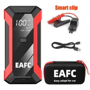 EAFC Upgrade 2000A/600A Car Jump start LED Display Car Battery Booster Portable Car Booster start equipment for Gasoline Diesel - AliExpress 34 - Color : 2000A Smart Clip Add Bag - Ships From : france