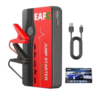 EAFC Car Jump Starter 600A / 1200A /2000A Portable Power Bank Car Battery Booster 12V Car Starting Device for Petrol Diesel Car - AliExpress 34 - Color : 600A black - Ships From : Poland