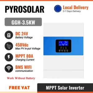 10.2KW 6.2KW 48V 4.2KW 3.5KW 24V 1KW 48V Hybrid Solar Inverter 120A MPPT On/Off Grid Work Without Battery PV Input 60-500V DC - AliExpress 13 - Color : 3.5KW 24V BMS WIF - Output Voltage : 220-240V