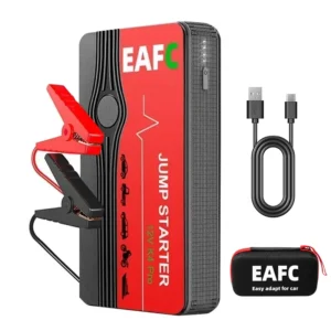 EAFC Car Jump Starter 600A / 1200A /2000A Portable Power Bank Car Battery Booster 12V Car Starting Device for Petrol Diesel Car - AliExpress 34 - Color : 600A black with box - Ships From : spain