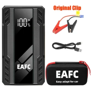 EAFC Upgrade 2000A/600A Car Jump start LED Display Car Battery Booster Portable Car Booster start equipment for Gasoline Diesel - AliExpress 34 - Color : 600A Original Clip Add Bag - Ships From : GERMANY