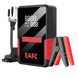 4 In 1 1200A Jump Starter Power Bank 150PSI Air Compressor Tire Pump Portable Charger Car Booster Starting Device - AliExpress 34 - Color : 1200A smart 150psi - Ships From : spain