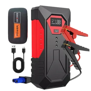 GKFLY Car Jump Starter 3000A/4000A Portable Petrol Diesel Starting Device 12V Portable Power Bank Car Battery Charger Buster - AliExpress 34 - Color : 3000A with Bag - Ships From : spain