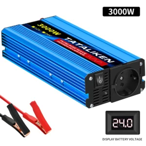 6000W/8000W/10000W EU socket 24V to AC 220V 50HZ pure sine wave inverter car power supply voltage portable converter with LED - AliExpress 34 - Color Name : 24V3000W220V50HZEU - Ships From : spain