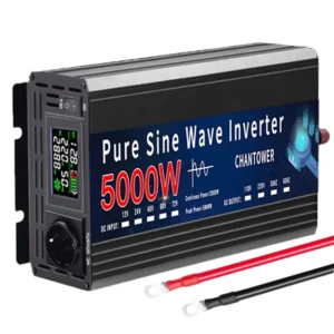 Pure Sine Wave Inverter 12V 220V 24V 1000W 1600W 3000W 4000W 5000W 6000W DC To AC Power Converter Charger Car Solar Inverter - AliExpress 34 - Color Name : 12V 220V 5000W