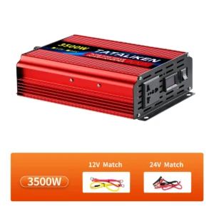 Inverter Pure Sine Wave 12V/24V To 220V/110V 50/60HZ Transforme Power Converter dc to ac Solar Inverters With LED Display - AliExpress 13 - Color : 3500W - Color : 7000W - Input Voltage : 12V50HZ - Output Voltage : 220V - Ships From : China Mainland