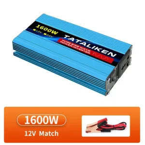 Inverter Pure Sine Wave 12V/24V To 220V/110V 50/60HZ Transforme Power Converter dc to ac Solar Inverters With LED Display - AliExpress 13 - Color : 1600W - Color : 7000W - Input Voltage : 12V60HZ - Output Voltage : 220V - Ships From : China Mainland