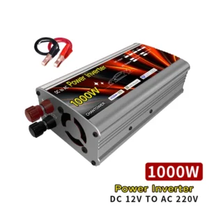 Inverter 12v 220v Solar Inverter 500W 1000W 1500W 2000W Portable Voltage Transformer Auto Charger Converter Car Power Inverter - AliExpress 34 - Color Name : 1000W 12V