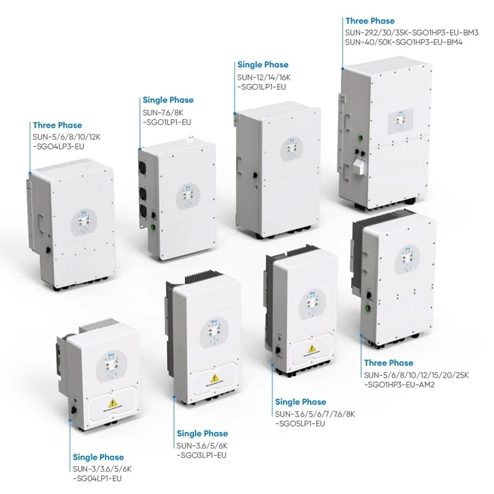 for Deye 48V Battery Inverter SUN-8/10/12KW-SG04LP3 Three Phase Mppt Deye Hybrid Solar Inverter Home Price - AliExpress 1420 - Color : Hybrid Solar System - Specification : String Inverter-8KW - Image 3