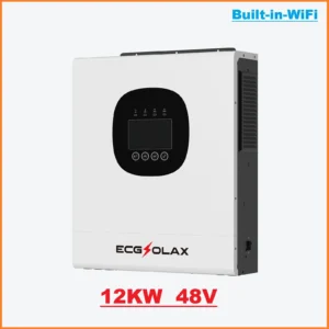 ECGSOLAX 12KW 48V Hybrid Solar invert V 240V V duel MPPT with WiFi 160A MPPT Solar Controller Maximum PV Input 500VDC - AliExpress 13 - Color : 12KW - Output Voltage : 220-240V - Ships From : france - Input Voltage : 48V