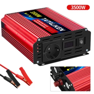 Inverter Pure Sine Wave Power Inverter 10000W DC 12V to AC 220V/230V Converter LED Display and EU Socket - AliExpress 34 - Color Name : 12V 3500W 220V EU - Ships From : spain