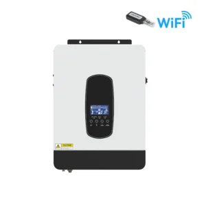 ECGSOLAX 3KW Solar Hybrid Inverter 24V 230V With 80A MPPT Charging Pure Sine Wave Hybrid Solar Inveter with WiFi - AliExpress 13 - Color : 3KW with WiFi - Output Voltage : 220-240V - Ships From : france - Input Voltage : 24V