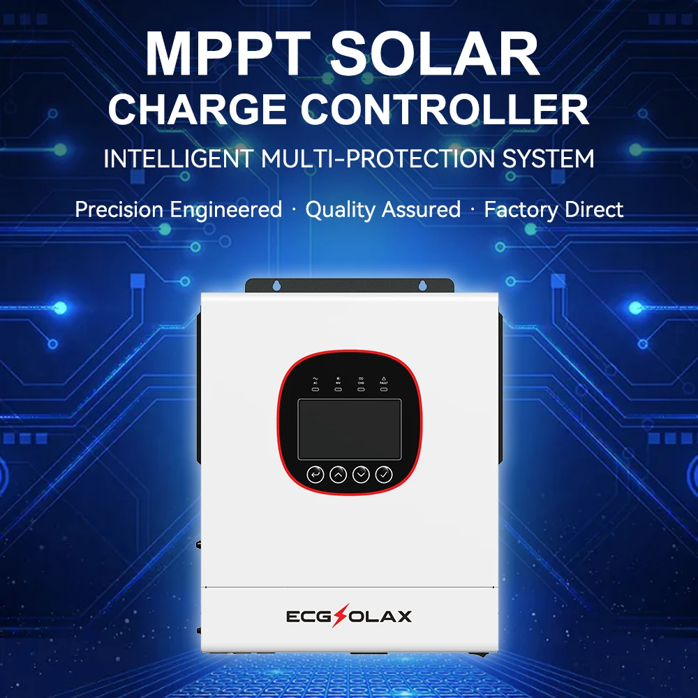 ECGSOLAX 5KW Hybrid Solar invert Pure Sine drive 24V 48V Off Grid Inverter 160A 120A Mppt Solar Controller With Built WIFI - AliExpress 13 - Output Voltage : 220-240V - Ships From : france - Input Voltage : 24V - Image 4
