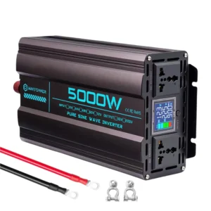 Pure Sine Wave Inverter DC 12V/24V/48V/60V/72V To AC 220V/110V 2000W 3000W 4000W 5000W-8000W Power Converter Car Solar Inverter - AliExpress 13 - Color : 5000W - Input Voltage : 48V - Output Voltage : 220V 50Hz