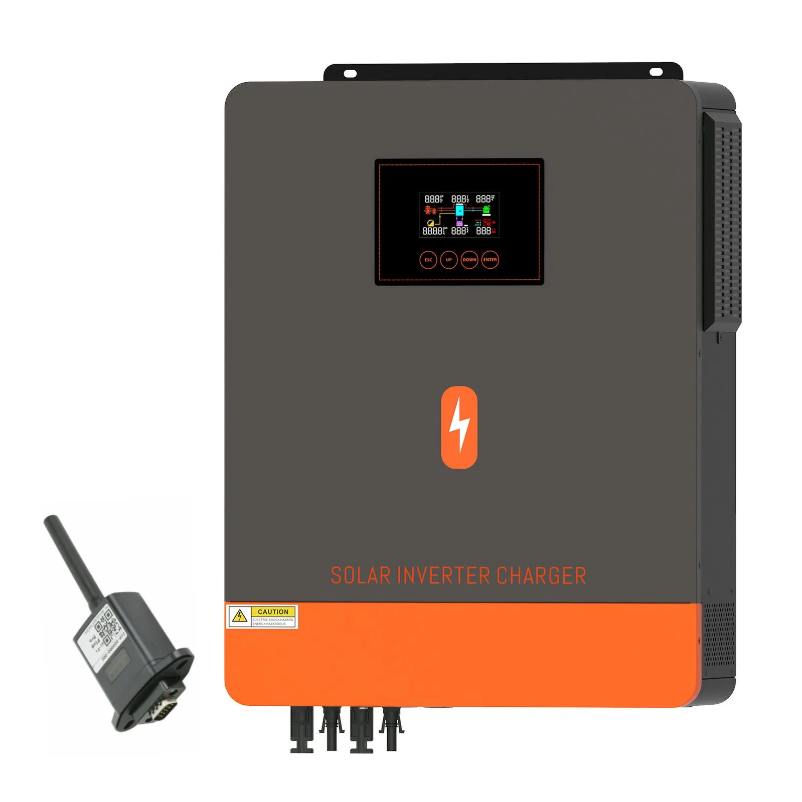 PowMr 10.2KW 6.2KW 48V Solar Hybrid Inverter 4.2KW 3.2KW 24V Off Grid Inverter Pure Sine Wave MPPT Solar Controller For Battery - AliExpress 44 - Color : 10.2KW 48V with WIFI - Ships From : france