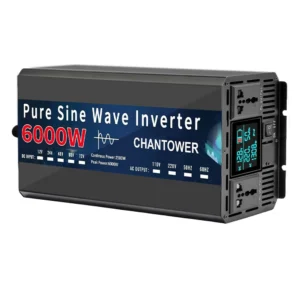 VILASTING Pure Sine Wave Inverter 12V/24V 220V 1000W 1600W 3000W 4000W 5000W  DC To AC Power Converter Car Solar Inverter - Color Name : 24V 220V 6000W