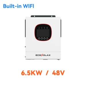 ECGSOLAX 6500W Hybrid Solar invert Pure Sine drive 24V 48V Off Grid Inverter 160A 120A Mppt Solar Controller With WIFI - AliExpress 13 - Color : 6500W 48V - Output Voltage : 220-240V - Ships From : france - Input Voltage : 48V