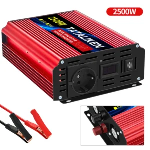 Inverter Pure Sine Wave Power Inverter 10000W DC 12V to AC 220V/230V Converter LED Display and EU Socket - AliExpress 34 - Color Name : 12V 2500W 220V EU - Ships From : spain