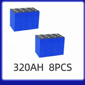 Lifepo4 batterie 320AH 3.2V flambant neuf 8000 Cycles Batteries rechargeables bricolage 12V 24V 48V RV EV bateau voiturette de G - AliExpress 44 - Color : Grade A 320Ah -8pcs - Ships From : Poland