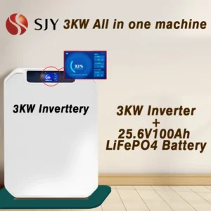 3000W Off Grid Photovoltaic Energy Storage Power Station, 3KW Inverter and 24V 100Ah LiFePO4 Battery All-in-one Machine - AliExpress 44 - Color : 3kW Power Station - Ships From : Poland