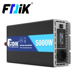 FDIK Inverter 12V 220V Pure Sine Wave Inverter 24V 5000W With Color Screen Display Solar Power Converter For Camping And RV - AliExpress 34 - Color Name : 12V  5000W - Ships From : Poland