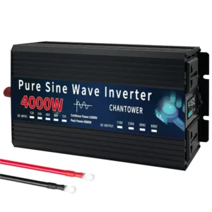 Pure Sine Wave Inverter 12V 220V 1000W 1600W 2200W 3000W 4000W 5000W 6000W 8000W DC To AC Power Converter Car Solar Inverter - Color Name : 4000W 12V 220V