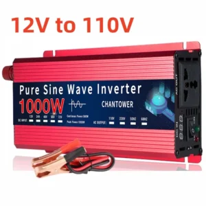 Pure Sine Wave Inverter 12V 220V/110V 1000W 1600W 2200W 3000W 4000W 5000W DC To AC Power Voltage Converter Car Solar Inverter - Color Name : 1000W 12V 110V