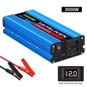 Inverter Pure Sine Wave 12V/24V To 220V/110V 50/60HZ Transforme Power Converter dc to ac Solar Inverters With LED Display - AliExpress 13 - Color : 3000W - Color : 7000W - Input Voltage : 24V50HZ - Output Voltage : 220V - Ships From : China Mainland