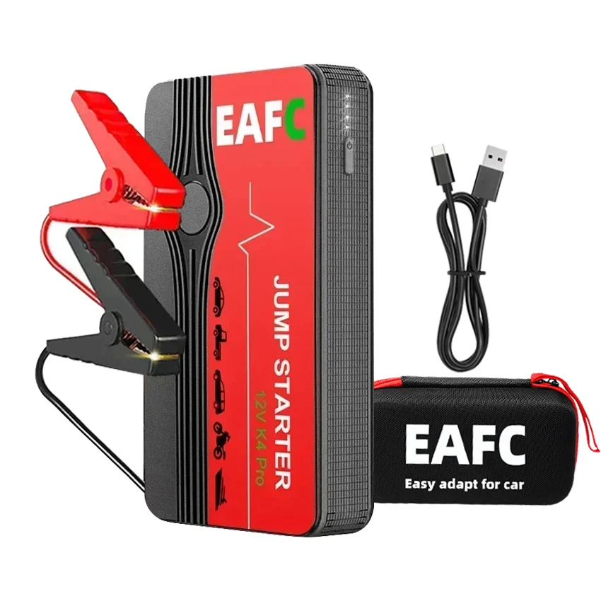 EAFC 600A Peak Car Jump Starter Power Bank, Portable 12V Battery Charger Booster with USB Port & SOS LED Light - AliExpress 34 - Color : gasoline 3.0L B-BOX - Ships From : spain