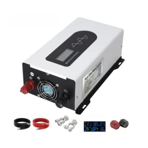 Inefala 3000W Pure Sine Wave Power Inverter 12V DC To 220V AC Converter Car Inverters Solar Off Grid Inverters Power Supply - AliExpress 13 - Color : 3000W EU plug - Output Voltage : 220V - Ships From : france - Input Voltage : 12V