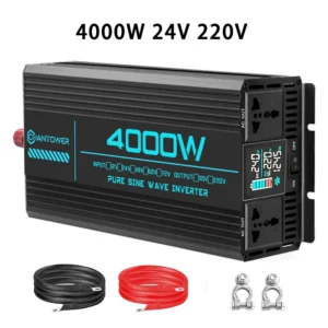 Pure Sine Wave Inverter 12V 220V 24V 1000W 1600W 3000W 4000W 5000W 6000W DC To AC Power Converter Charger Car Solar Inverter - AliExpress 34 - Color Name : 4000W 24V 220V