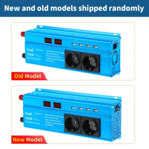 Pure Sine Wave Inverter DC 12V to AC 220V 230V 1500W/2200W/2600W Voltage Transfer Converter Universal EU Socket Auto Accessories - AliExpress 34 - Color Name : 3000W EU 50Hz