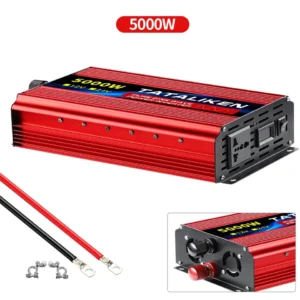 Pure Sine Wave Inverter DC 12V/24V To AC 110V/220V 1600W 2500W 3500W 4500W 5000W 6000W Portable Power Converter Universal Socket - AliExpress 13 - Color : 5000W 24V - Socket Type : Universal - Output Voltage : 220V 230V 60Hz - Ships From : Australia