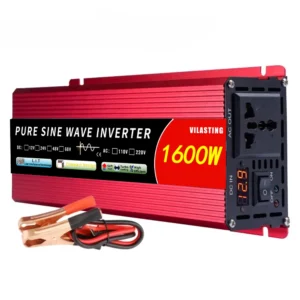 VILASTING Pure Sine Wave Inverter 12V/24V 220V 1000W 1600W 3000W 4000W 5000W  DC To AC Power Converter Car Solar Inverter - Color Name : 24V 220V 1600W