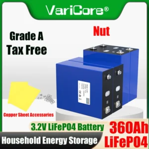 10000Cycles 3.2V 360Ah LiFePO4 Battery Lithium Iron Phosphate for 12v 24v Golf Cart Campers Golf Cart Yacht Grade A Tax Free - AliExpress 44 - Color : 4pcs 3.2V 360Ah