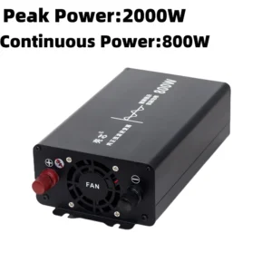 Inverter 800W 2000W 3000W Pure Sine Wave  12V 24V 48V 60V 72V To AC 110V 220V  50Hz 60Hz Car Power Inverter Frequency Converter - AliExpress 13 - Color : Peak power 2000W - Socket Type : Universal - Input Voltage : 72v - Output Voltage : 110V(60Hz)
