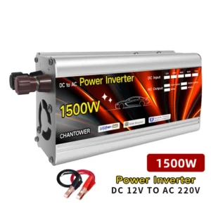 Inverter 12v 220v Solar Inverter 500W 1000W 1500W 2000W Portable Voltage Transformer Auto Charger Converter Car Power Inverter - AliExpress 34 - Color Name : 1500W 12V