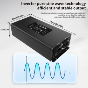 DATOUBOSS Pure Sine Wave Inverter DC12V-24V to AC220V-240V Portable Car Inverter Continuous Power 2000W Peak Power 4000W - AliExpress 13 - Color : DN03 2000W - Socket Type : Europe - Input Voltage : 12V - Output Voltage : 220-240V - Ships From : GERMANY