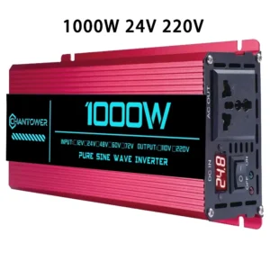 Pure Sine Wave Inverter 12V 220V 24V 1000W 1600W 3000W 4000W 5000W 6000W DC To AC Power Converter Charger Car Solar Inverter - AliExpress 34 - Color Name : 1000W 24V 220V
