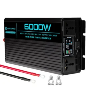 Pure Sine Wave Inverter DC 12v/24v/48v/60v/72v To AC 110v/220v 6000W 5000W 4000W 3000W 1600W Converter Car Solar Power Inverter - AliExpress 13 - Color : 6000W - Input Voltage : 12V - Output Voltage : 110V 60Hz