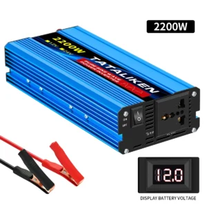 Inverter Pure Sine Wave 12V/24V To 220V/110V 50/60HZ Transforme Power Converter dc to ac Solar Inverters With LED Display - AliExpress 13 - Color : 2200W - Color : 7000W - Input Voltage : 24V60HZ - Output Voltage : 110V - Ships From : China Mainland