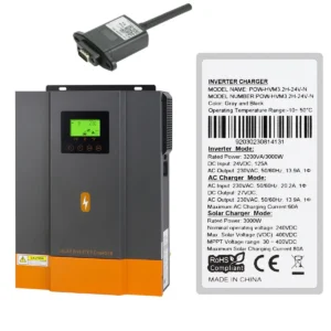 PowMr 6.2KW 4.2KW 3KW 2KW Hybrid Solar Inverter with WIFI MPPT 120A 50HZ Charge 12V/24V/48V LiFePo4 Battery 230V PV Output 500V - AliExpress 13 - Color : 3.2KW 24V with WIFI - Output Voltage : 220-240V - Ships From : france