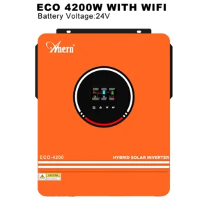 Anern 10.2KW/6.2KW Solar Hybrid Inverter Build-in MPPT 160A 24V/48V Solar Battery Charge Controller BMS Pure Sine Wave Inverter - AliExpress 13 - Color : 4.2 KW WITH WIFI 24V - Output Voltage : 220-240V - Ships From : CN