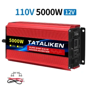 1600w-4500W 12V/24V to AC 110V 60Hz Pure Sine Wave Inverter Car Power Tranfermer  Voltage Portable  Converter with LED Display - AliExpress 34 - Color Name : 12V 110V 5000W 60HZ - Ships From : China Mainland