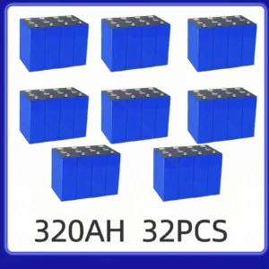 Lifepo4 batterie 320AH 3.2V flambant neuf 8000 Cycles Batteries rechargeables bricolage 12V 24V 48V RV EV bateau voiturette de G - AliExpress 44 - Color : Grade A 320Ah -32pcs - Ships From : Poland