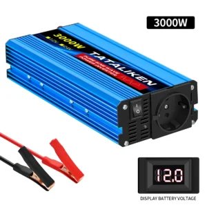 Inverter Pure Sine Wave Power Inverter 10000W DC 12V to AC 220V/230V Converter LED Display and EU Socket - AliExpress 34 - Color Name : 12V 3000W 220V EU - Ships From : Poland