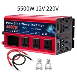 4000W/5500W Pure Sine Wave Inverter 12V 220V DC 12v/24v To AC 220v Voltage Converter Car Solar Power Inverter - AliExpress 34 - Color Name : 5500W 12V 220V