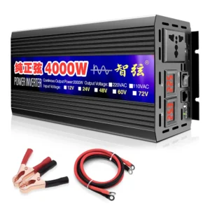 Pure Sine Wave Inverter Peak Power 3000W 4000W DC 12V 24V to AC 220V Voltage 50/60HZ Power Supply Solar Car Inverters - AliExpress 13 - Color : 1000W - Socket Type : Universal - Input Voltage : 12V - Output Voltage : 220V50HZ - Ships From : China Mainland