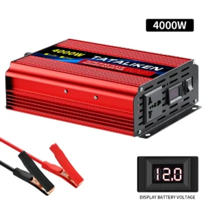 Inverter Pure Sine Wave 12V/24V To 220V/110V 50/60HZ Transforme Power Converter dc to ac Solar Inverters With LED Display - AliExpress 13 - Color : 4000W - Color : 7000W - Input Voltage : 24V50HZ - Output Voltage : 110V - Ships From : China Mainland